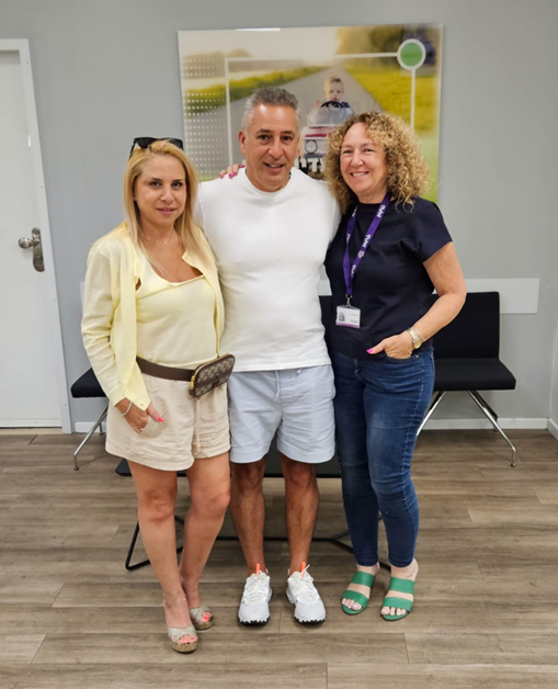 רינת חצבאני עם גבי וקרן כהן